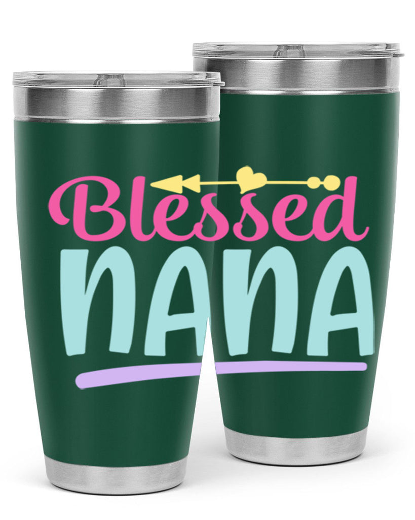 blessed nana 60#- grandma - nana- Tumbler