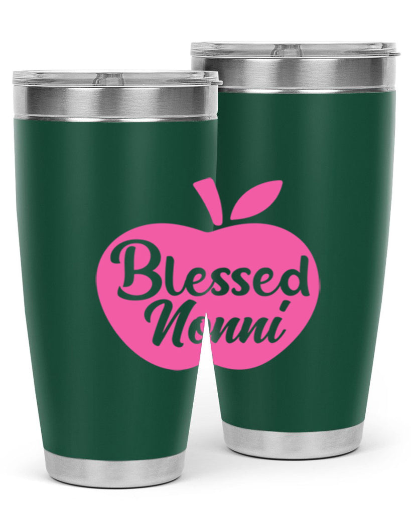 blessed nonni 58#- grandma - nana- Tumbler