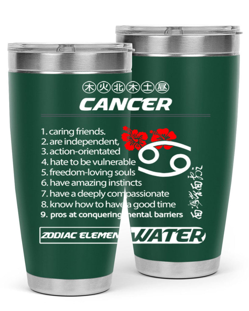 cancer 175#- zodiac- Tumbler