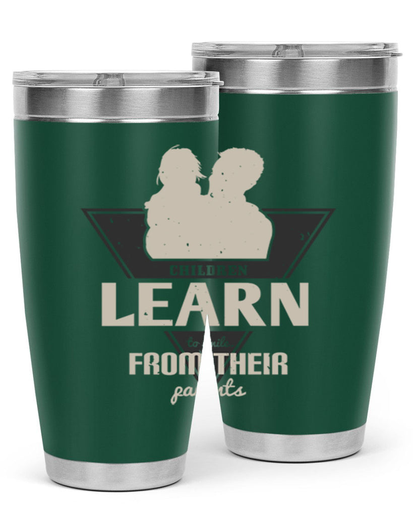 children learn to smile 250#- fathers day- Tumbler