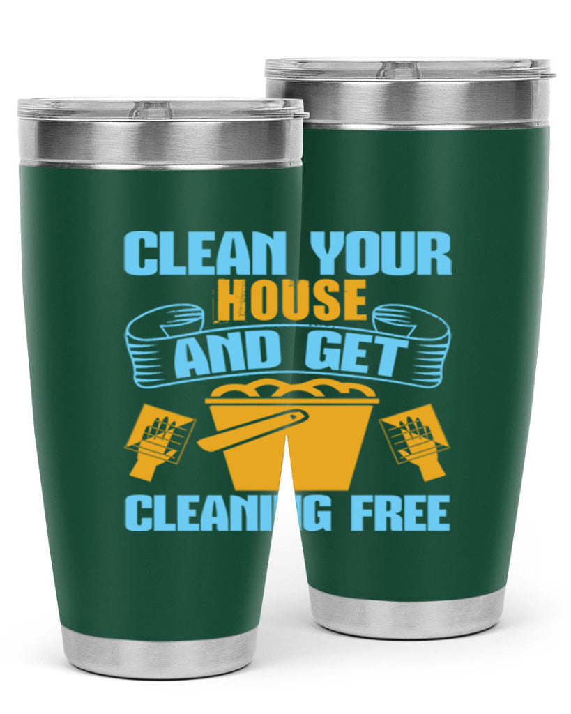 clean your house and get cleaning free Style 46#- cleaner- tumbler
