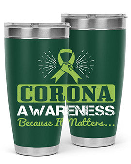 corona awareness because it matters Style 26#- corona virus- Tumbler