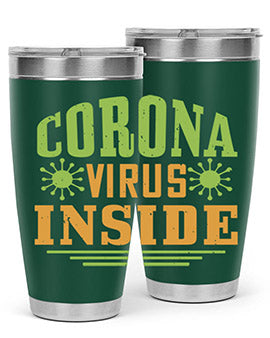 coronavirus inside Style 2#- corona virus- Tumbler