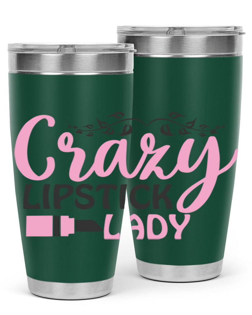 crazy lipstick lady Style 159#- make up- Tumbler