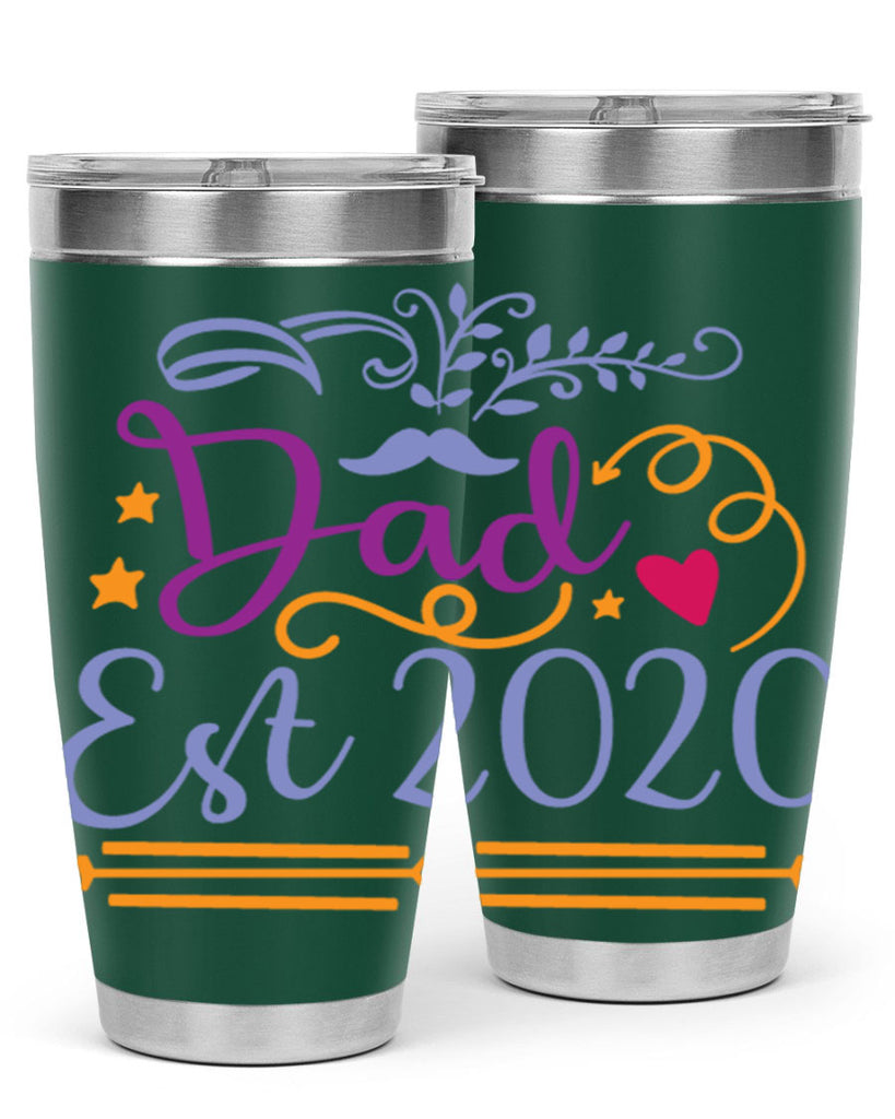 dad est 97#- fathers day- Tumbler
