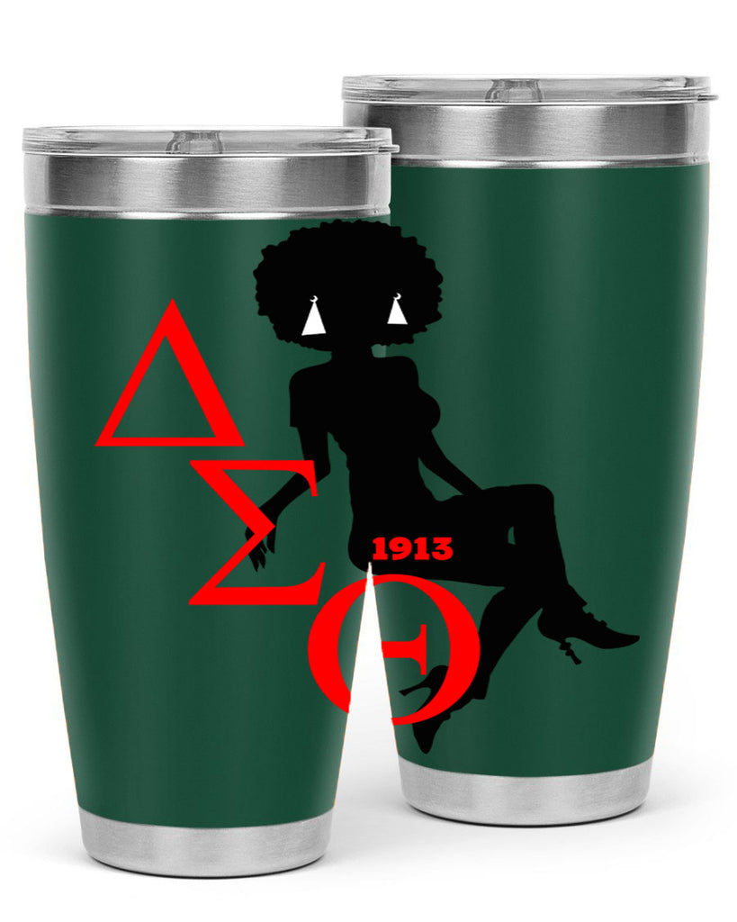 delta sigma theta 7#- black words phrases- Cotton Tank