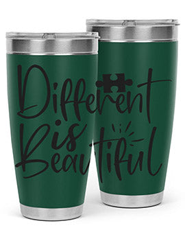 different is beautiful Style 12#- autism- Tumbler