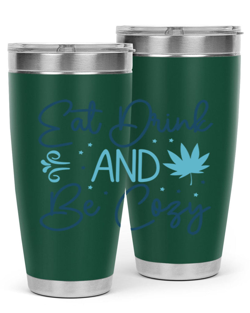 eat drink and be cozy 98#- winter- Tumbler