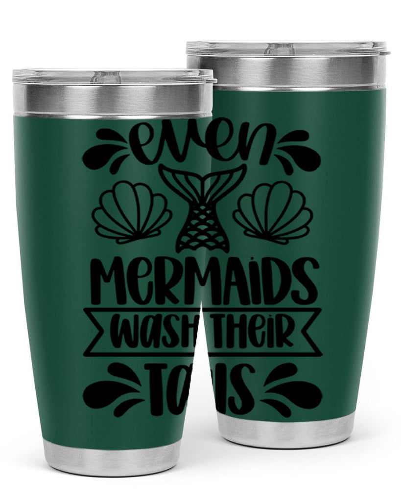 even mermaids wash their tails 42#- bathroom- Tumbler
