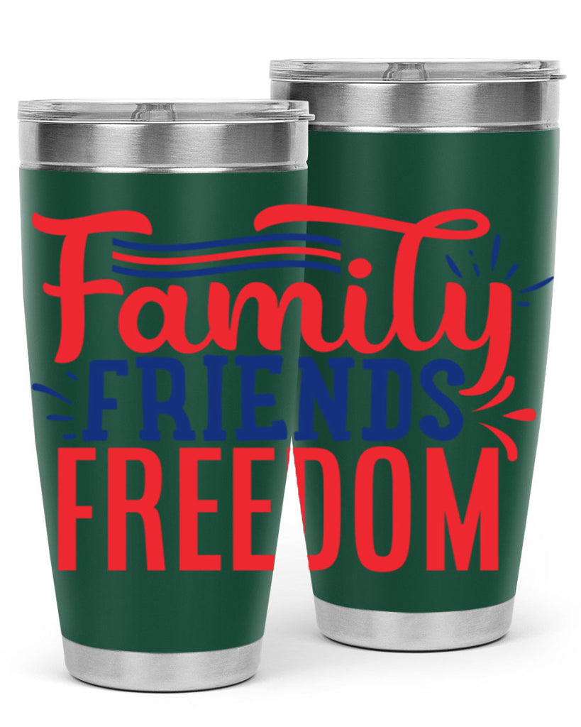 family friends freedom Style 48#- Fourt Of July- Tumbler