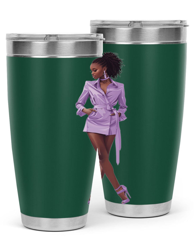 fashion girl in lavender 56#- fashion- Cotton Tank