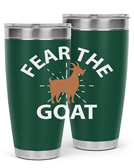 fear the goat Style 4#- goat- Tumbler