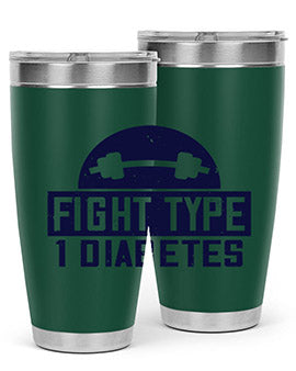 fight type diabetes Style 37#- diabetes- Tumbler