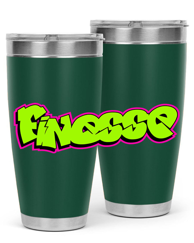 finesse 154#- black words phrases- Cotton Tank