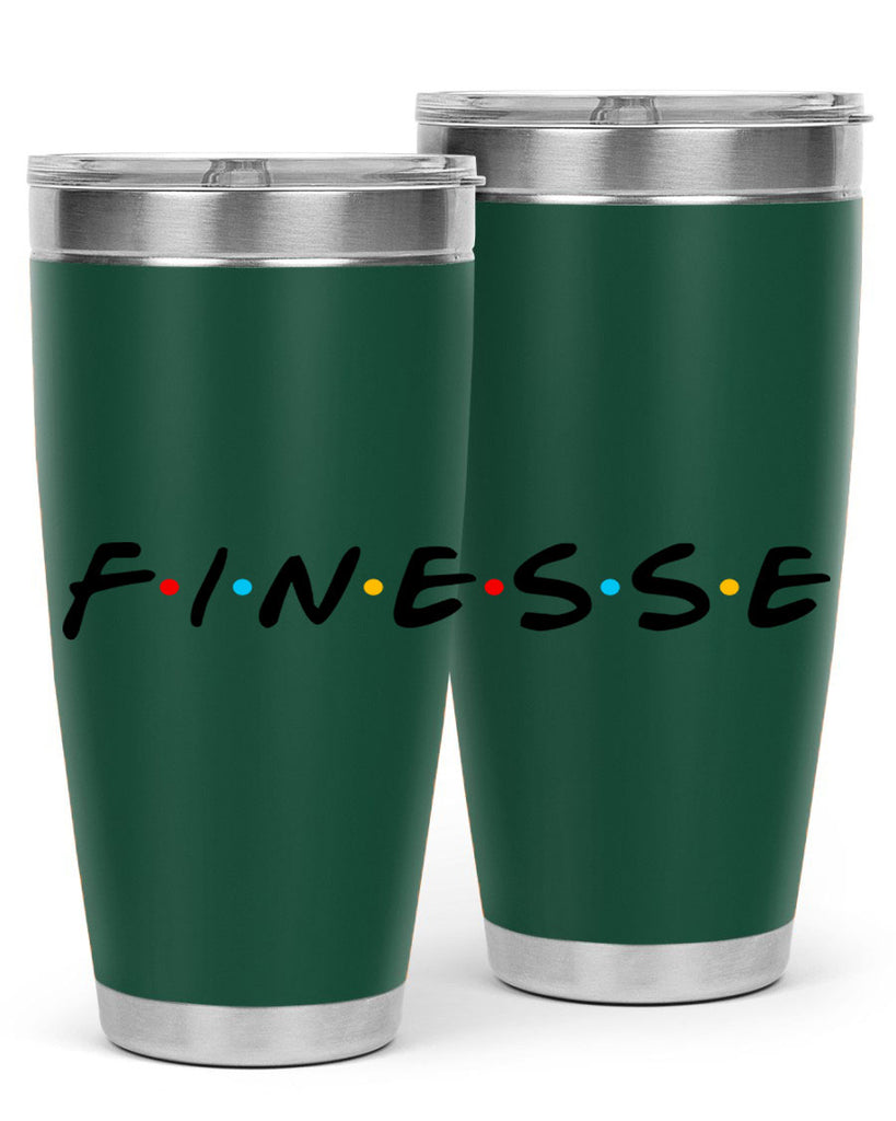 finesse 156#- black words phrases- Cotton Tank