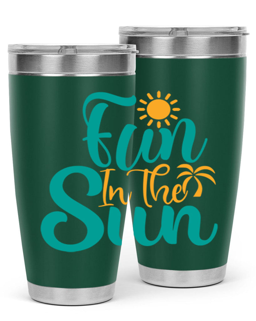 fun in the sun Style 104#- summer- Tumbler