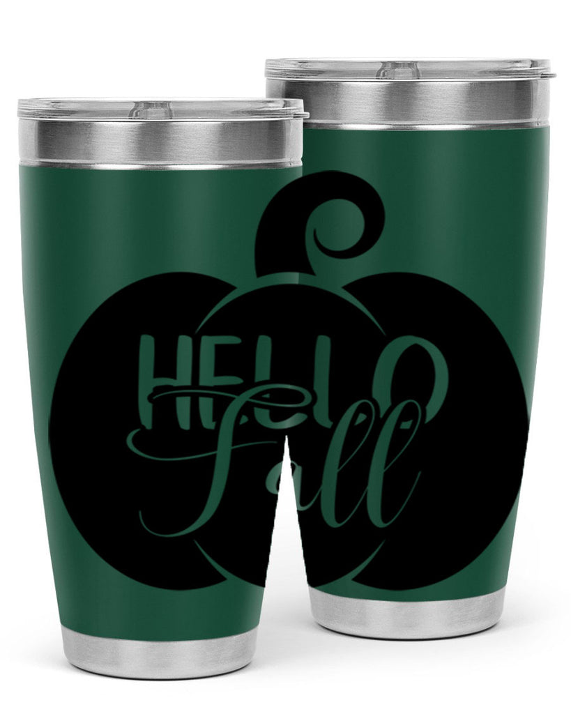 hello fall 275#- fall- Tumbler