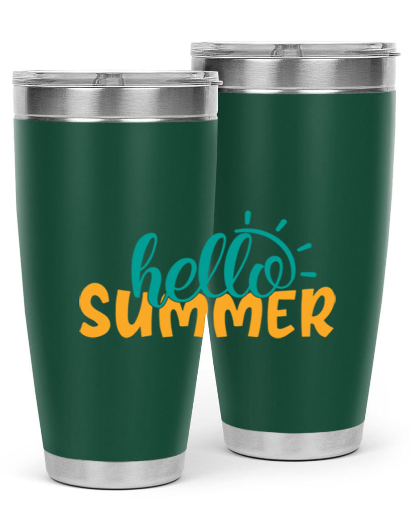 hello summer Style 97#- summer- Tumbler