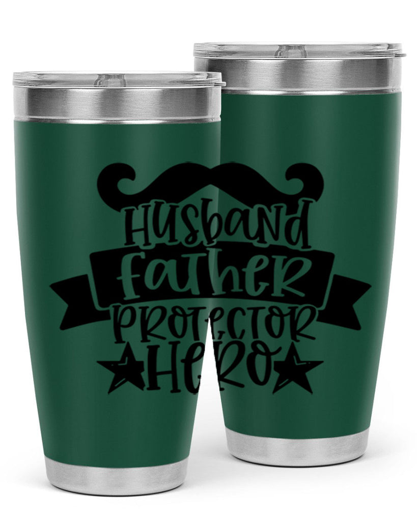 husband father protector hero 46#- fathers day- Tumbler
