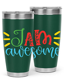 i am awesome Style 18#- autism- Tumbler