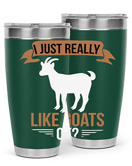 i just really like goats ok Style 3#- goat- Tumbler