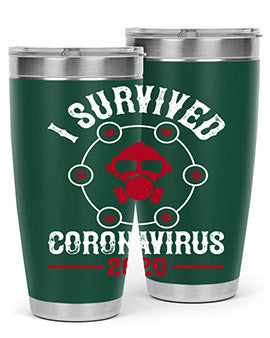 i survived coronavirus Style 32#- corona virus- Tumbler