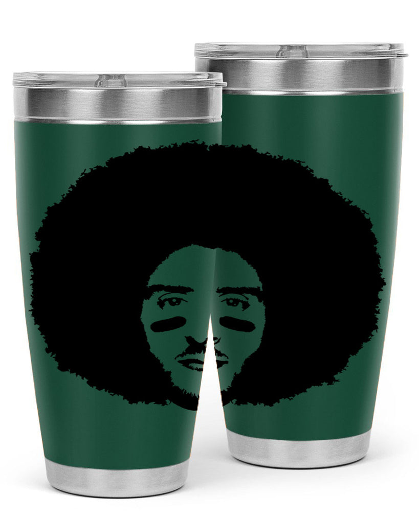 kaepernick 23#- black men - boys- tumbler
