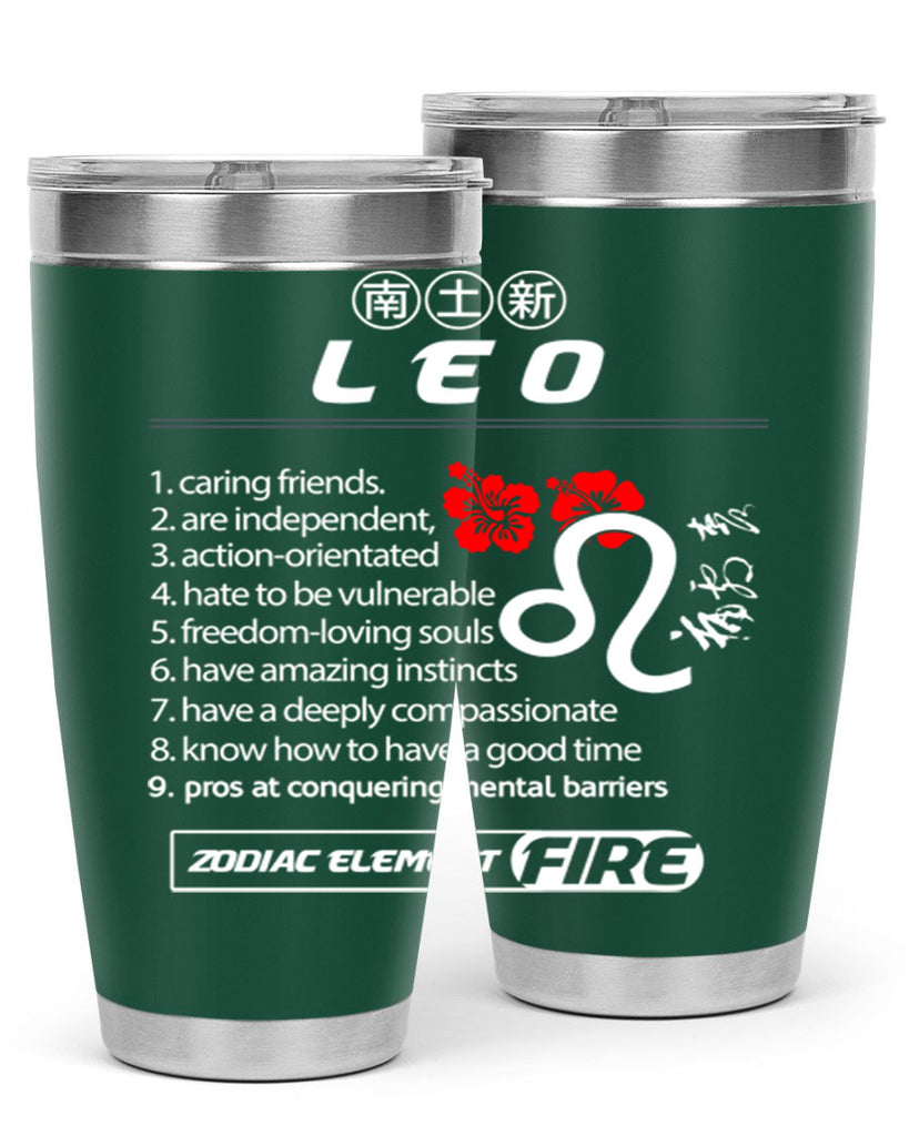 leo 307#- zodiac- Tumbler