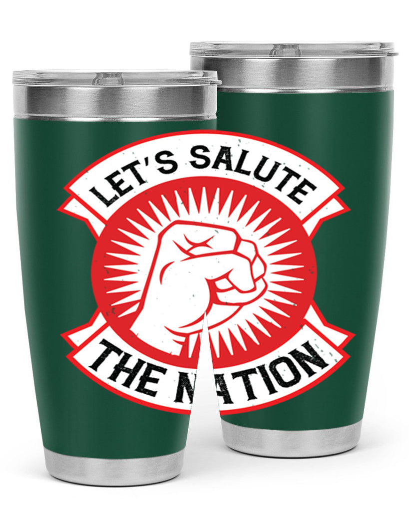 lets selut the nation Style 126#- Fourt Of July- Tumbler