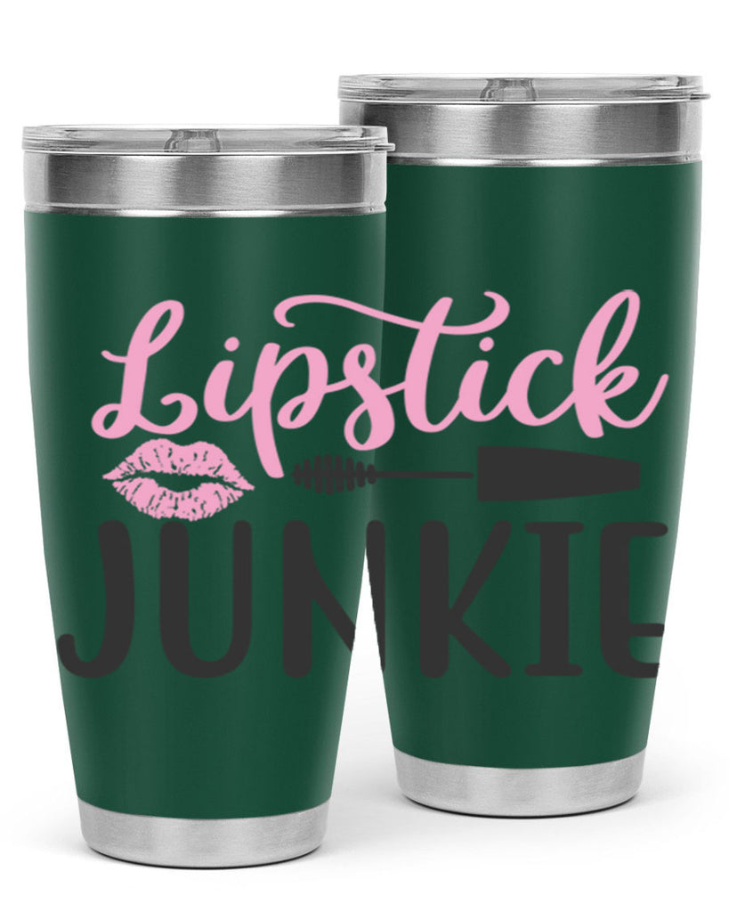 lipstick junkie Style 154#- make up- Tumbler