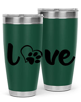 love Style 71#- dog- Tumbler