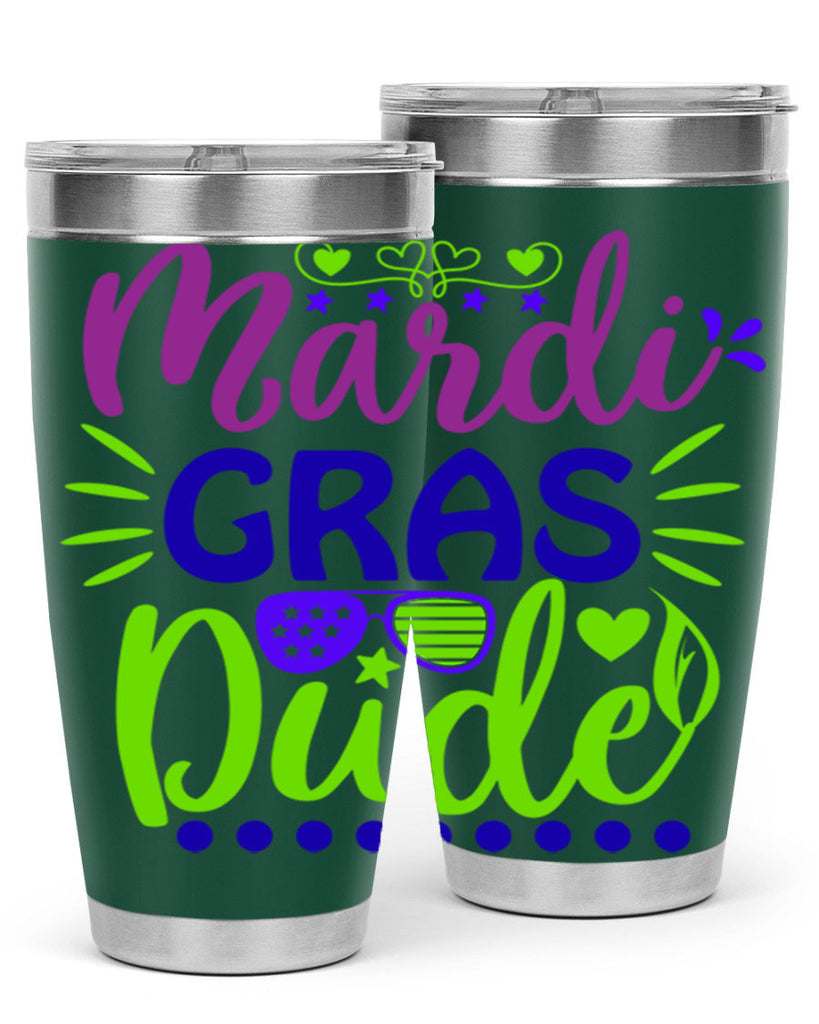 mardi gras dude 9#- mardi gras- Tumbler
