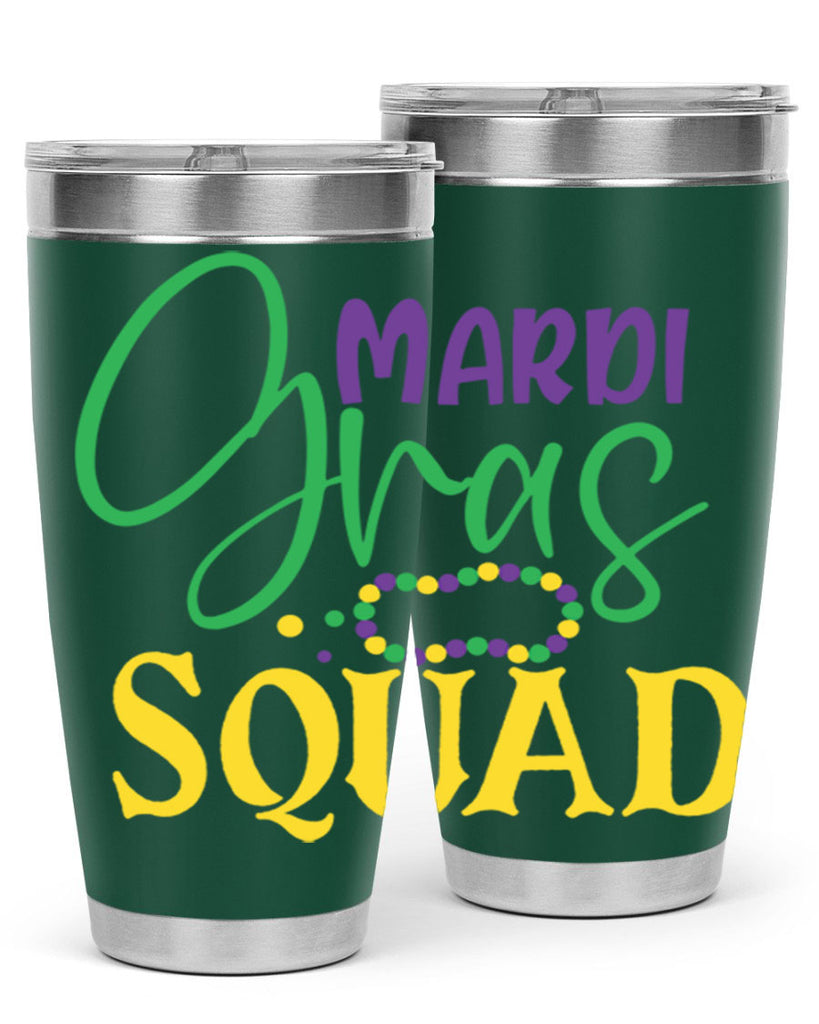 mardi gras squad 78#- mardi gras- Tumbler