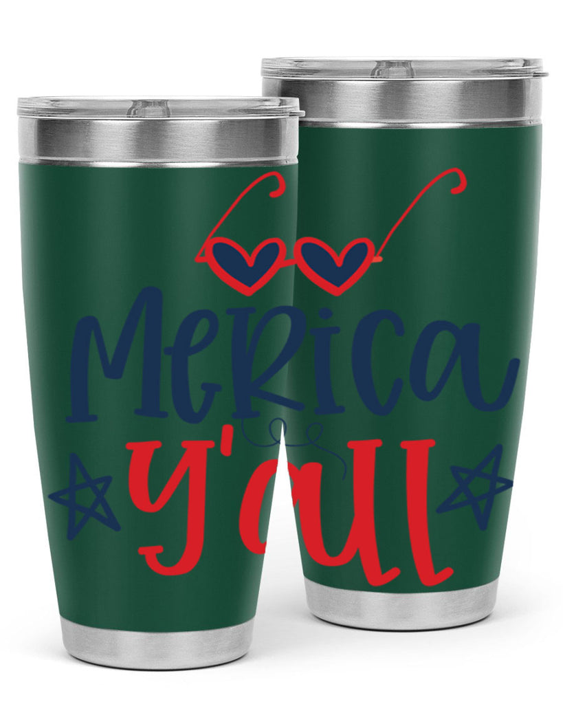 merica y all Style 82#- Fourt Of July- Tumbler