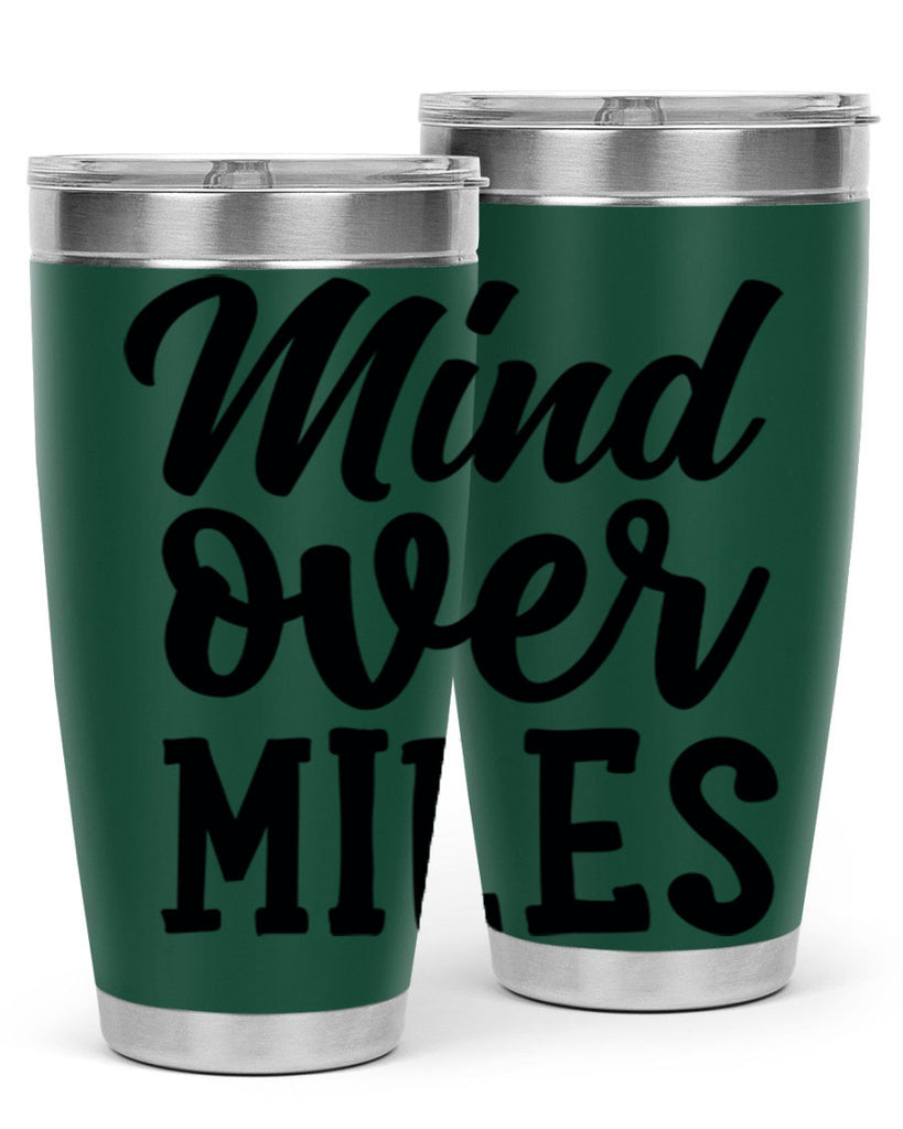 mind over miles 28#- gym- Tumbler