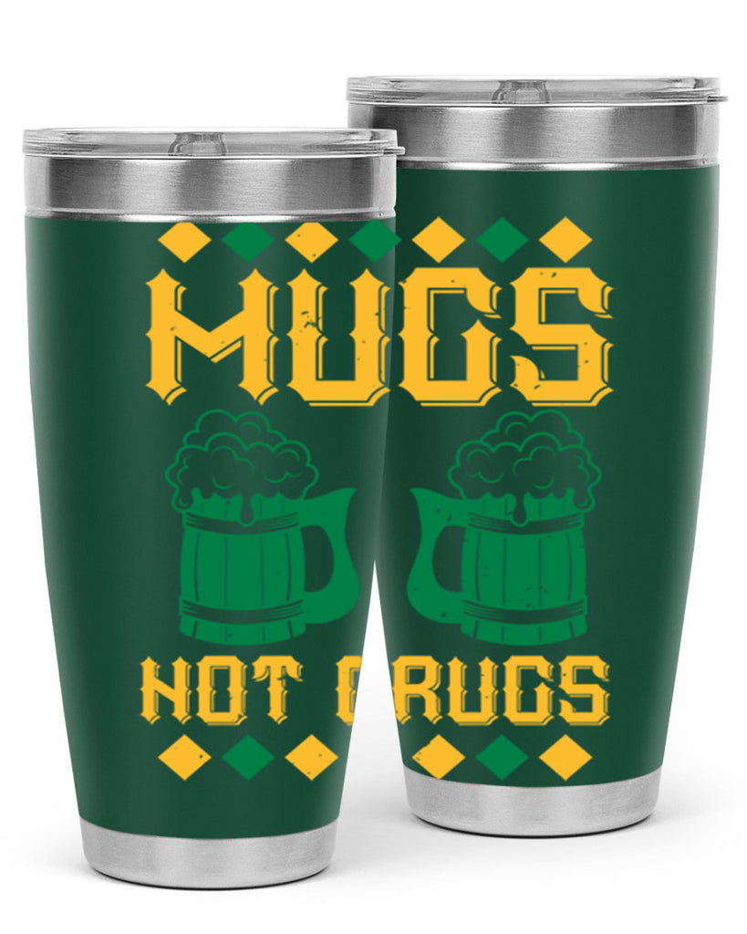mugs not drugs 59#- beer- Tumbler