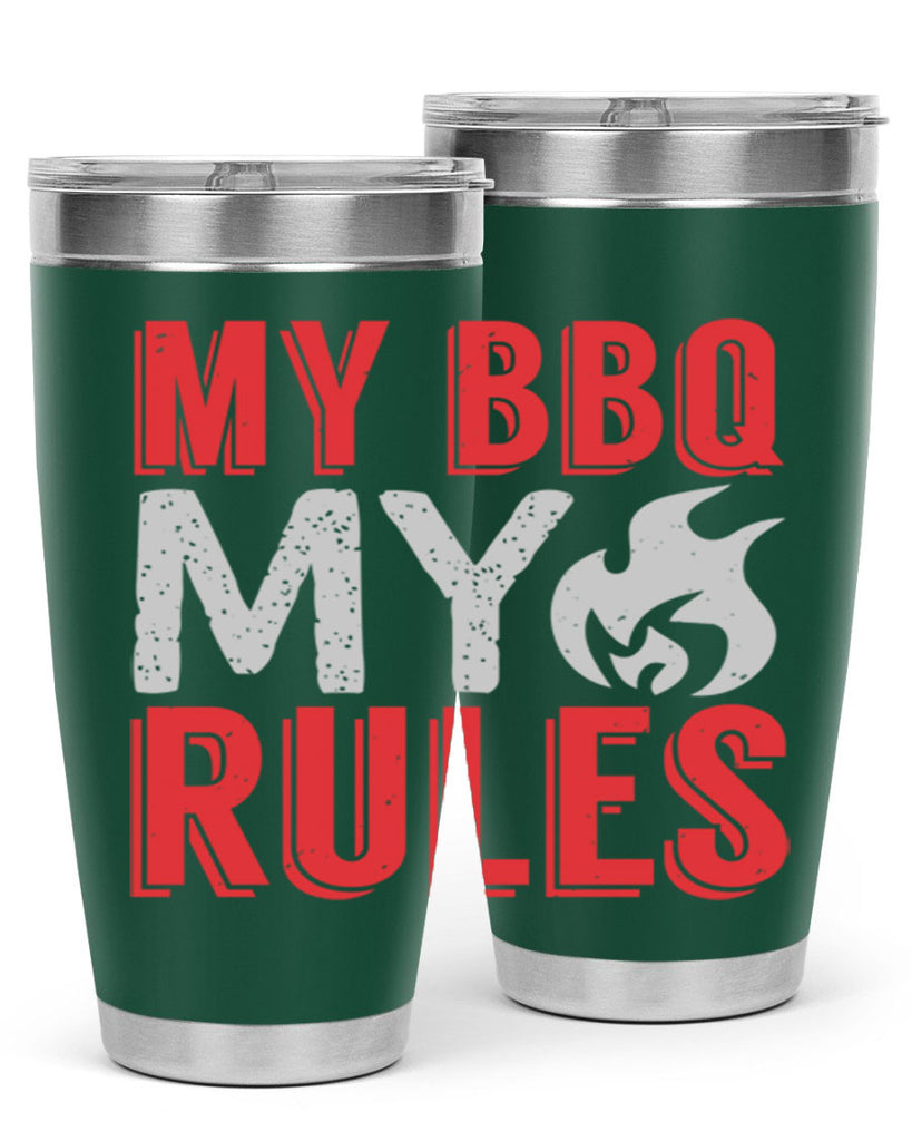 my bbq my rule 22#- bbq- Tumbler