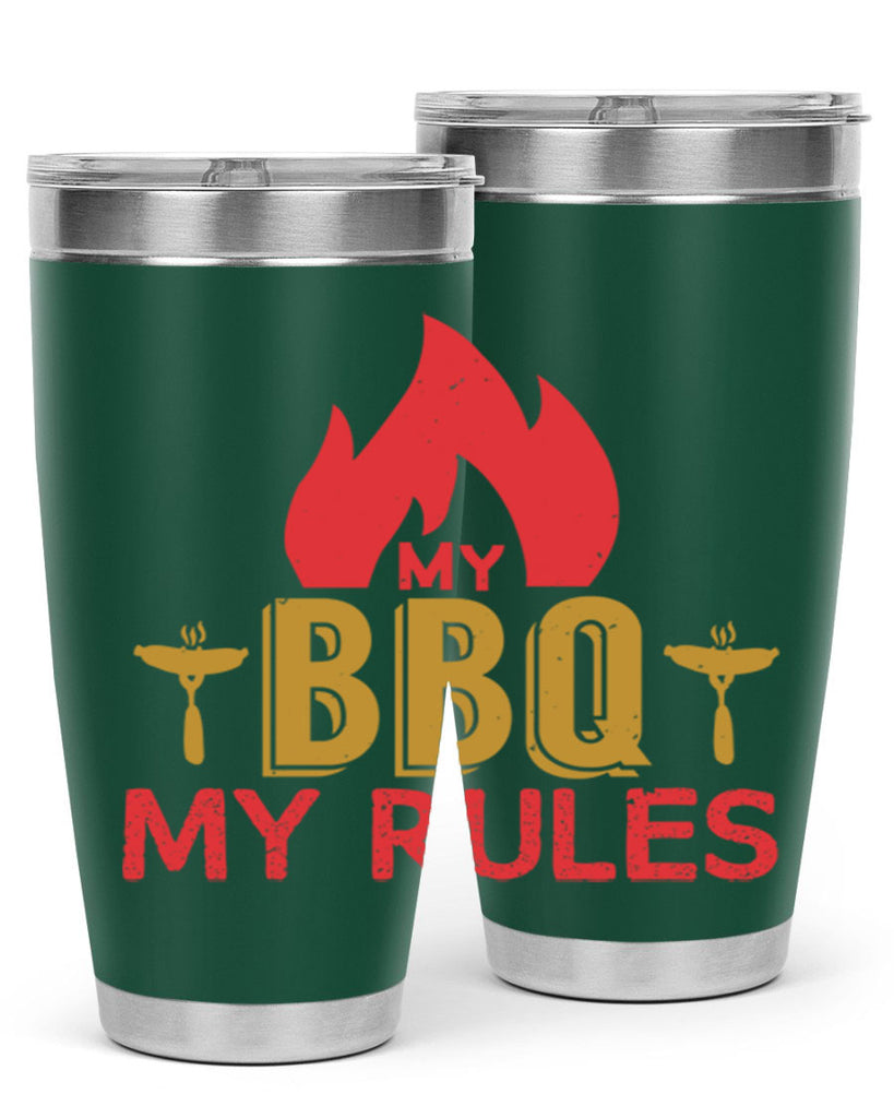my bbq my ruless 21#- bbq- Tumbler
