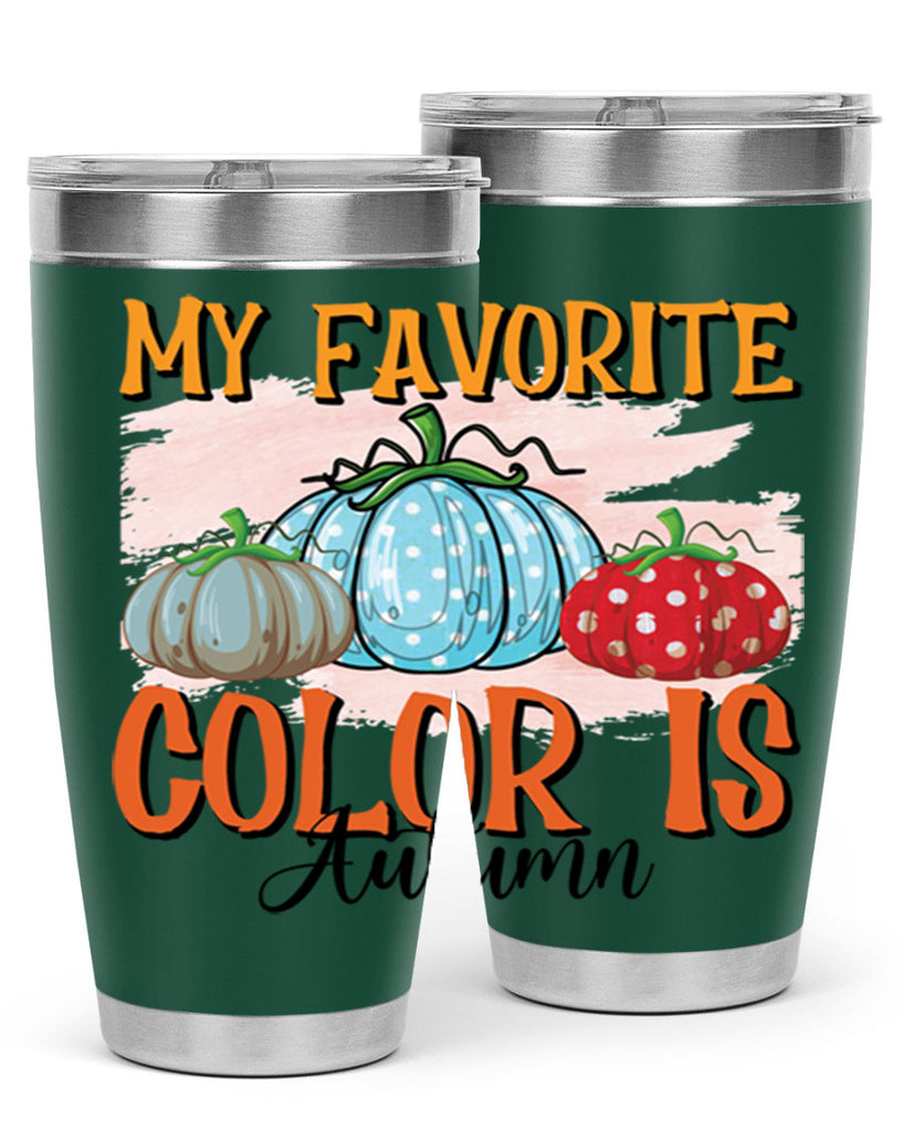my favorite color is autumn 436#- fall- Tumbler