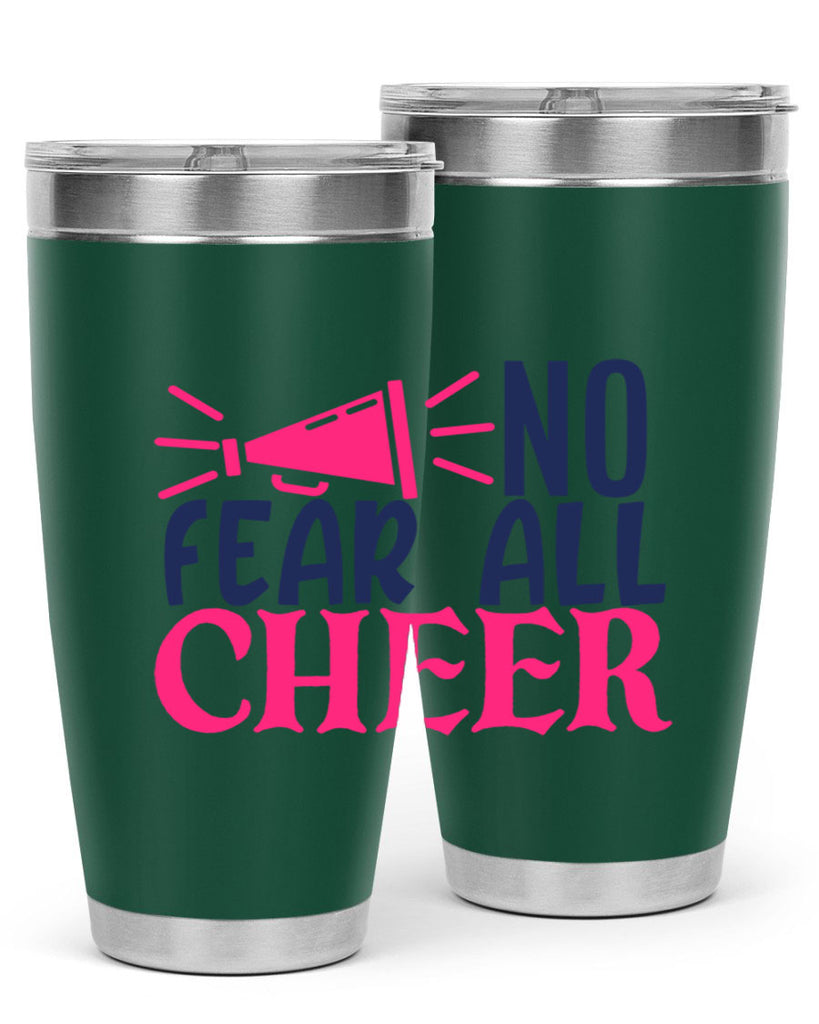 no fear all cheer 1739#- cheer- Tumbler