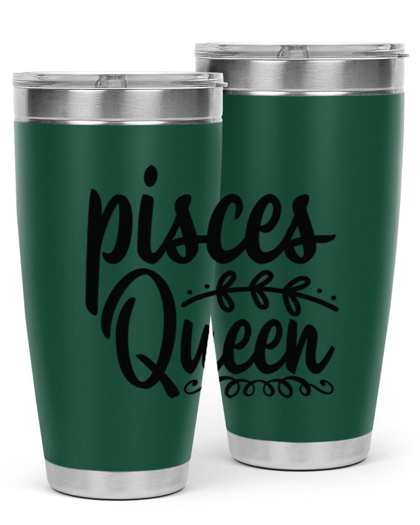 pisces queen 378#- zodiac- Tumbler