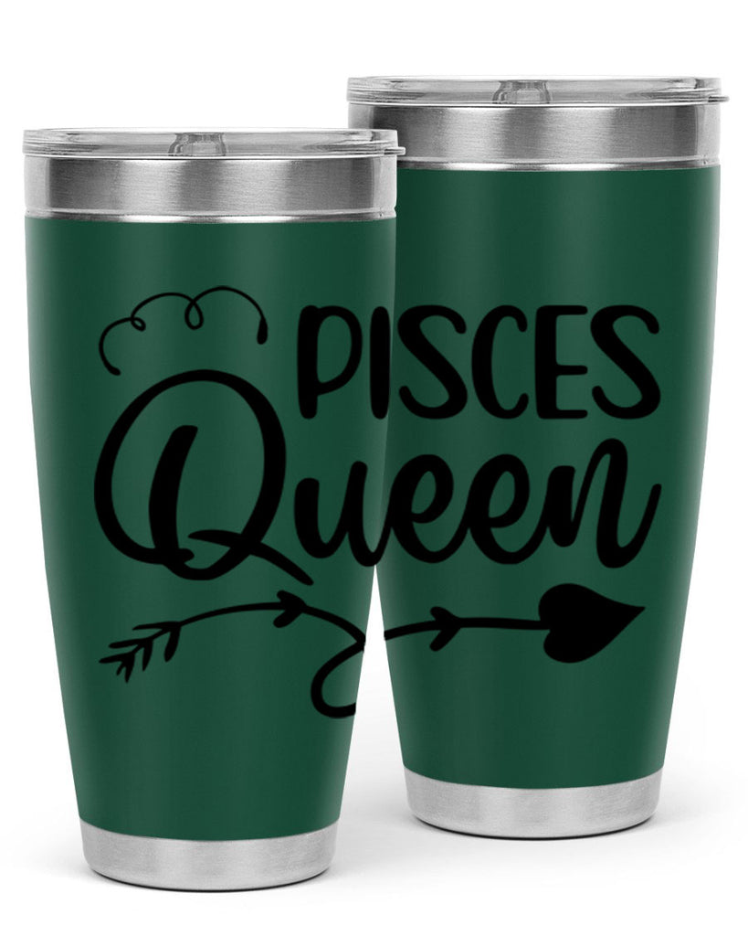 pisces queen 379#- zodiac- Tumbler