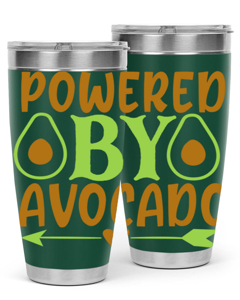 powered by avocado 3#- avocado- Tumbler