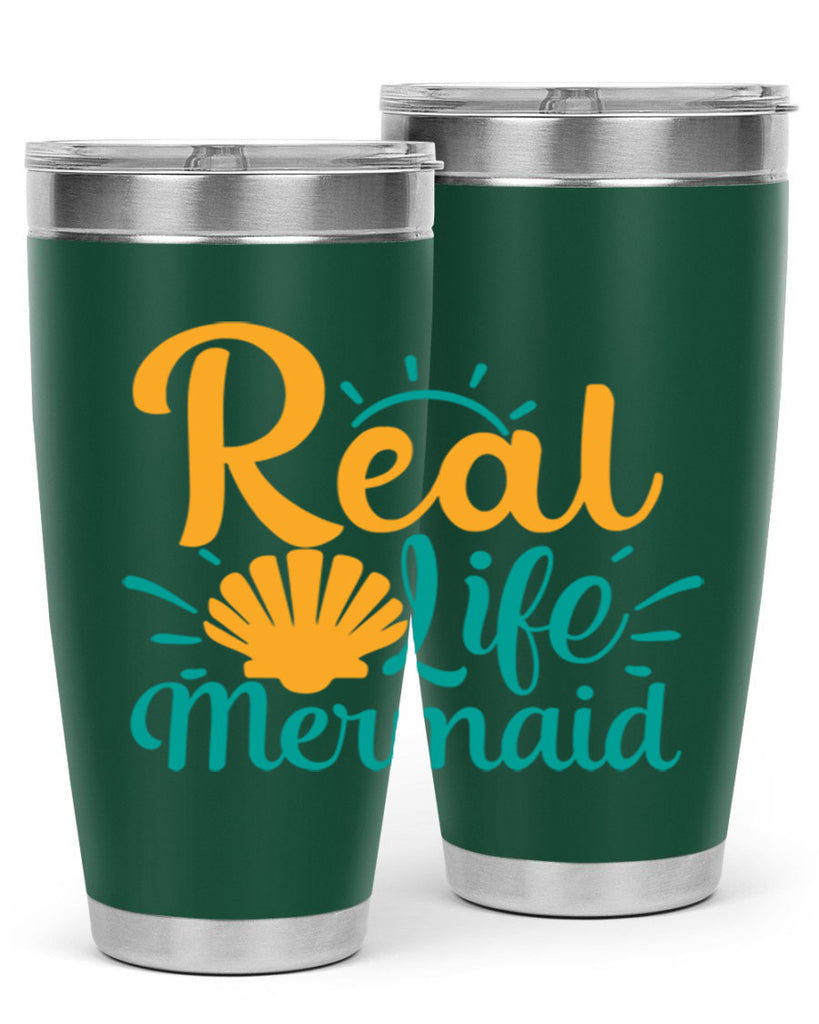 real life mermaid Style 79#- summer- Tumbler