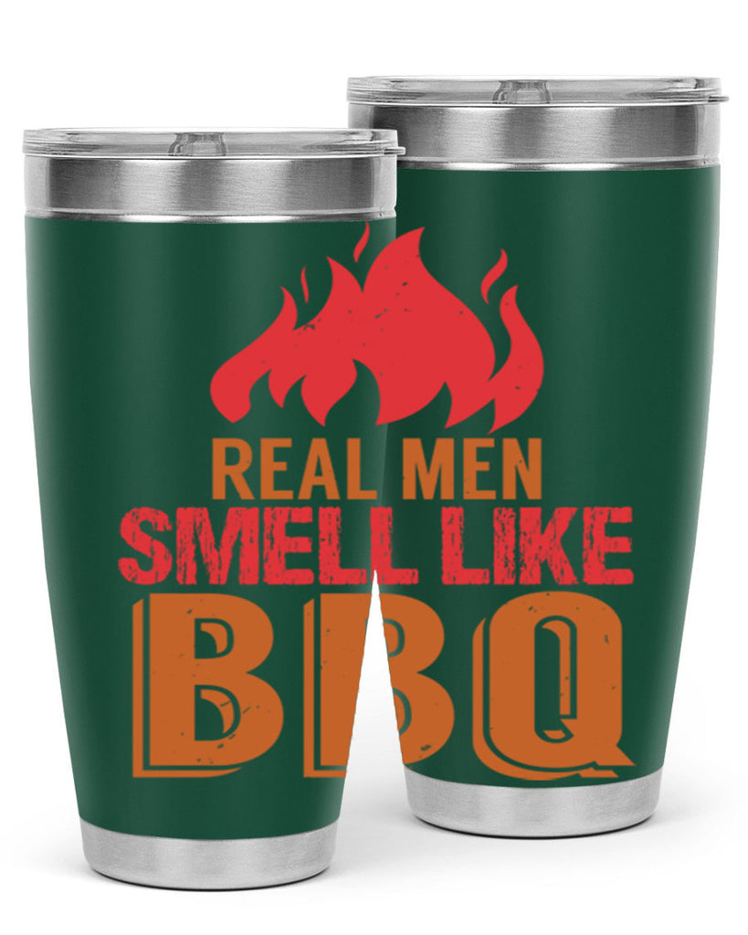 real men smell like bbq 16#- bbq- Tumbler