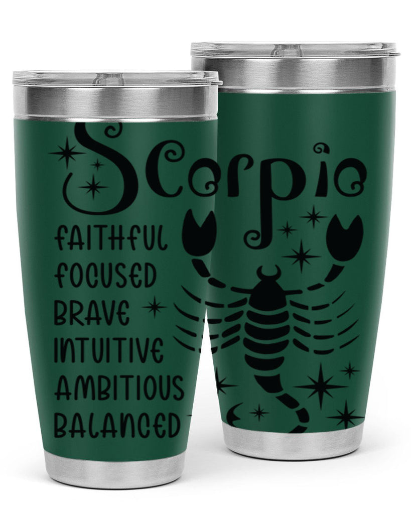 scorpio 431#- zodiac- Tumbler