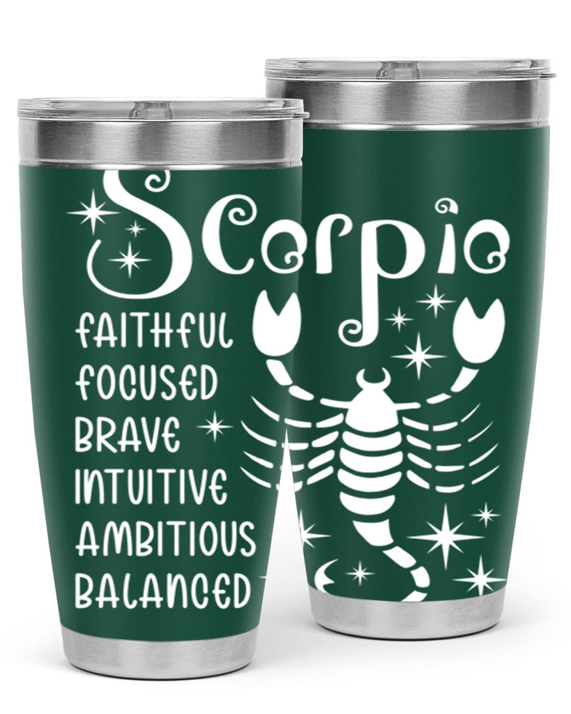 scorpio 435#- zodiac- Tumbler