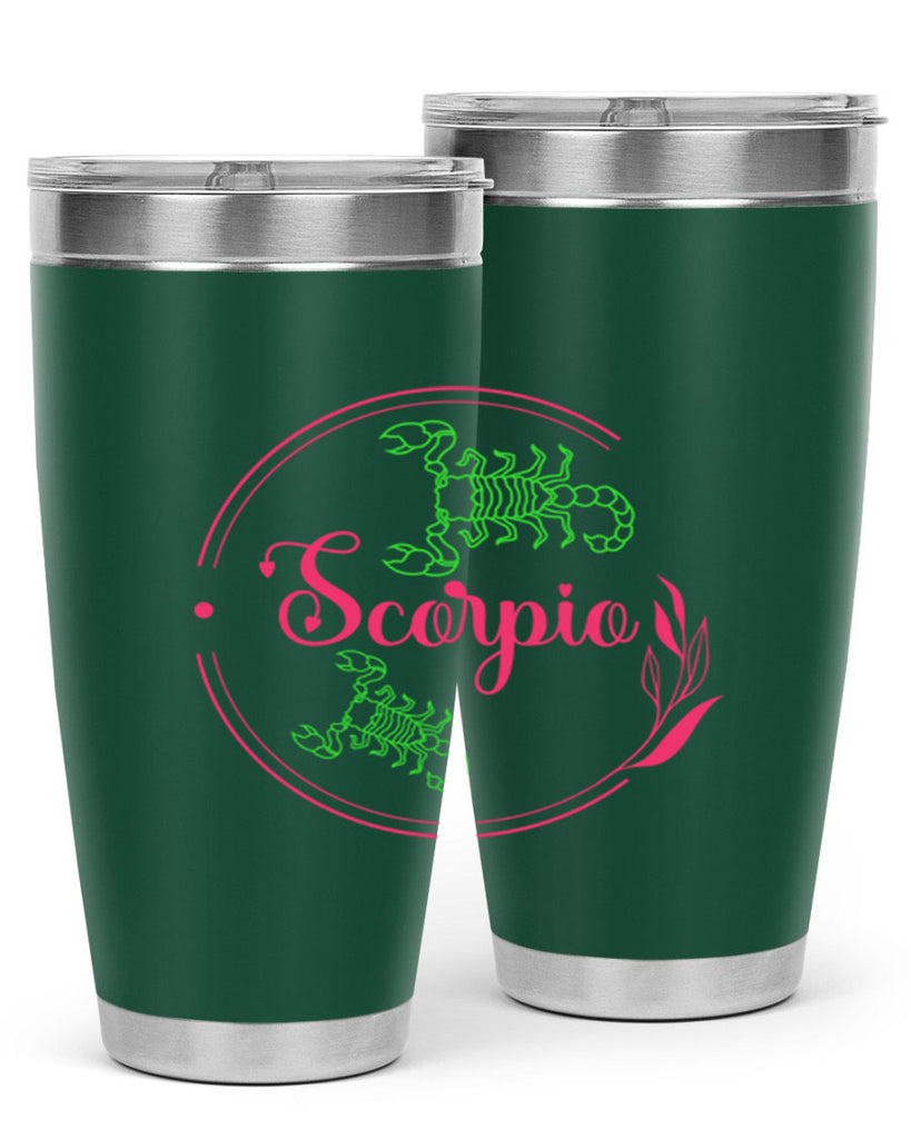 scorpio 437#- zodiac- Tumbler