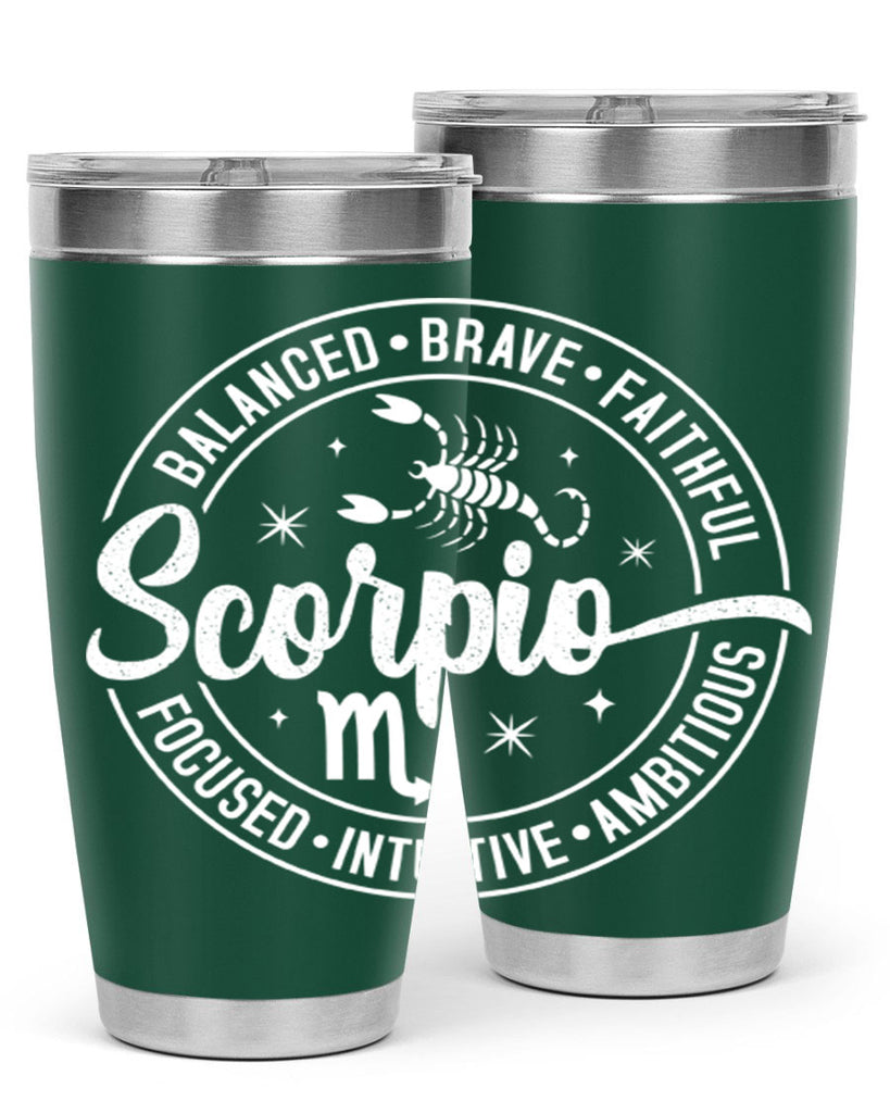 scorpio 439#- zodiac- Tumbler