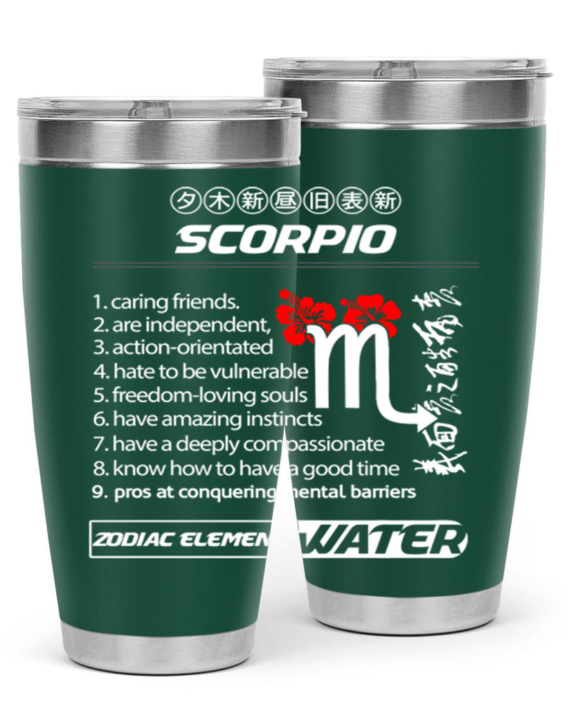 scorpio 456#- zodiac- Tumbler